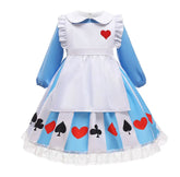 Alice in Wonderland Birthday Party Costume.